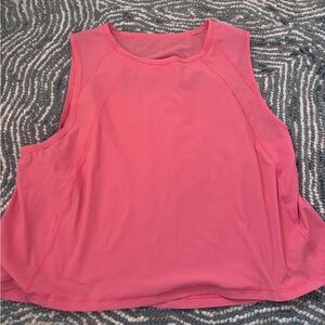 LULULEMON Athletic Tank Top Women’s S/M Flowy Coral Pink Color